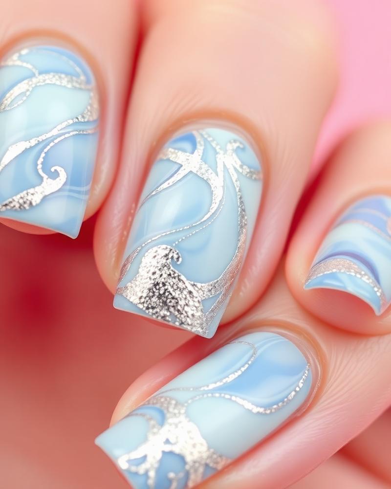 Verzorgde voeten tijdens een luxe pedicure